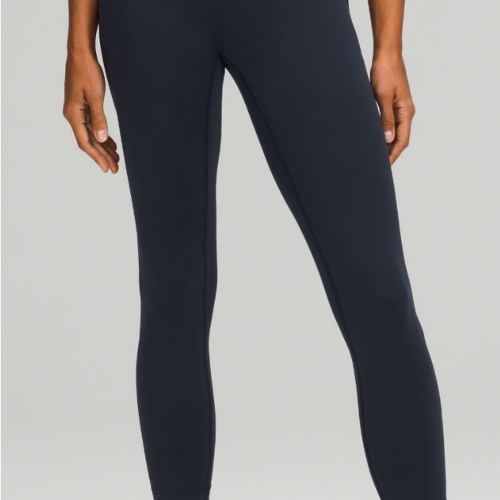 Lululemon Athletica True Navy InStill High-Rise Tight 25”